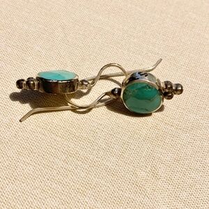 925 Silver Turquoise Earrings
